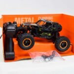 Metal Climbing Cross-Country RC Car, 4WD Off-Road Rock Crawler, Blue and Black with Smoke RC Remote Controlled Rock Crawler - Image 2