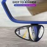 Adjustable 3 in 1 Car Blind Spot Wide Angle View Left Mirror