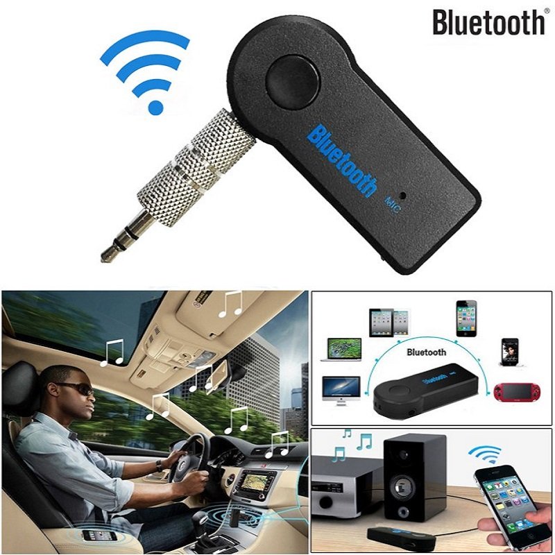 Bluetooth-Aux_41 Car Bluetooth Aux Music Receiver Universal 3.5 mm Streaming Wireless - Image 1