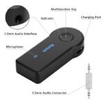 Car Bluetooth Aux Music Receiver Universal 3.5 mm Streaming Wireless - Image 2