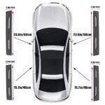 4Pcs Car Door Carbon Fiber Anti Stepping Protection Stickers Proton - Image 3