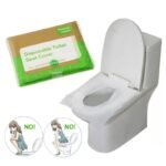 Pack of Two 20 Pcs Portable Disposable Toilet Seat Cover Mat Toilet Paper Pad Bathroom Accessories for home or public convenience - Image 4
