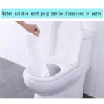 Pack of Two 20 Pcs Portable Disposable Toilet Seat Cover Mat Toilet Paper Pad Bathroom Accessories for home or public convenience - Image 3