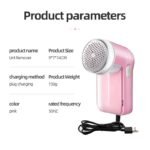 USB Plug-In Clothes Lint Remover Shaver Fabric Clothing Anti Pilling Razor - Image 2