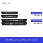 4Pcs Car Door Carbon Fiber Anti Stepping Protection Stickers Changan - Image 2