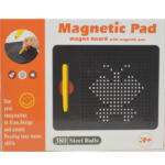 Magnetic Tablet Magnet Pad Drawing Board Steel Bead Stylus Pen Bead Learning Educational Writing Toys Children's Birthday Gifts.