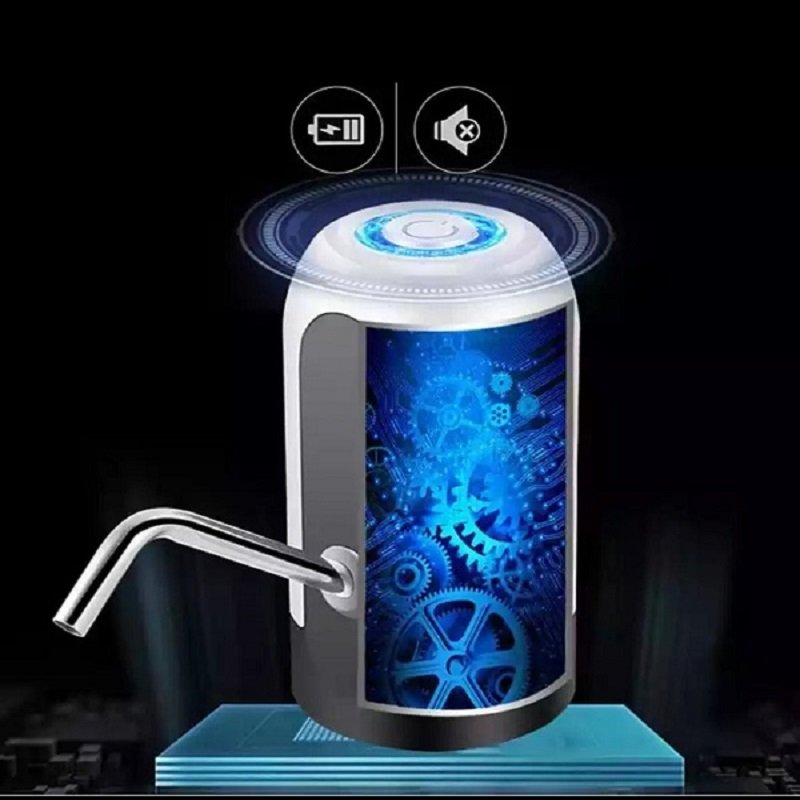Smart USB Charge Electric Water Treatment Portable Bottle Pump - Image 2