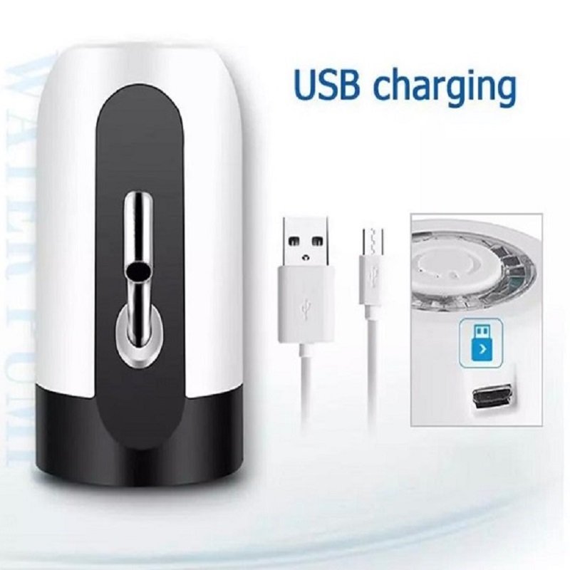 Smart USB Charge Electric Water Treatment Portable Bottle Pump - Image 3