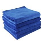 Pack of 5 Thicken Car Care Microfiber Cleaning Towel 30 Cm * 60 Cm