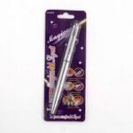 3 Pcs Cute Magic Invisible Ink Ballpoint Pen with LED UV Light Pen For Kids - Image 2