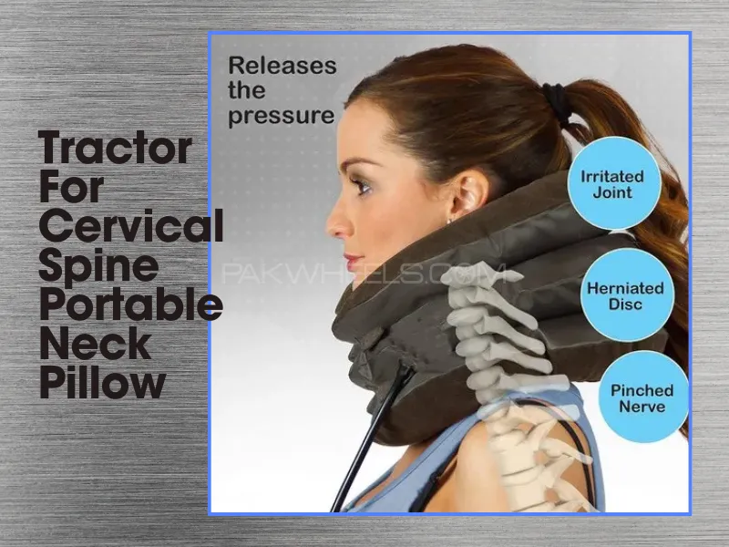 Tractor For Cervical Spine Portable Neck Pillow - Image 1