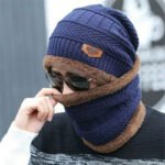 Winter Beanie Hat and Scarf Thermal Knit Hat Skull Cap Black 4 COLOURS AVAILIBLE - Image 4