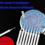 20 PCS Bathroom Shower Head Cleaning Brush