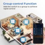 WiFi MiNi Smart Switch 16A 2-way Control Timer Wireless Switches Work For Alexa Google Home - Image 2