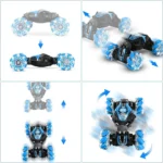 Watch Gesture Sensor Remote Control Full Size Stuntt Spray Car Get Drift Twist Tribe Car - Image 5