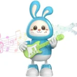 Toys Dancing Rabbit guitarist with Led Flashlight - Image 3