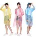 Pack of 5 Waterproof Travel Raincoat Portable - Image 2