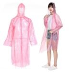 Pack of 5 Waterproof Travel Raincoat Portable - Image 3