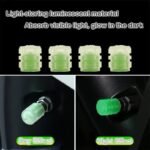 4 PCS Car Luminous Tire Valve Cap Nozzle Night Glowing - Image 2