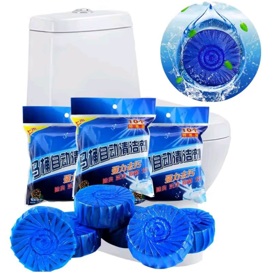 pic_74584861683_1755677716 Flushing Blue Bubble Toilet Bowl Cleaner Bathroom Freshener WC Tablets Cleanning Flush - Image 1