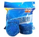 Flushing Blue Bubble Toilet Bowl Cleaner Bathroom Freshener WC Tablets Cleanning Flush - Image 2