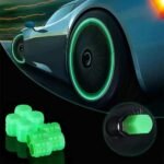 4 PCS Car Luminous Tire Valve Cap Nozzle Night Glowing - Image 4
