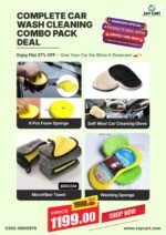 Complete Car Wash Cleaning Combo Pack – 4 in 1 Car Care Kit Deal 2