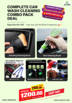 Car Cleaning kit Deal Complete Car Wash Combo Pack Deal 1