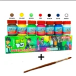Paints Set Of 6+1 For Kids