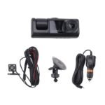 3 Channel Car DVR Camera Wifi Y16, 1080P Dash Camera 3 Way with, Loop Recording, Parking Monitor - Image 3