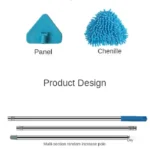 Adjustable Triangle Mop (35.43 Inches) - Image 4