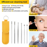Stainless Steel Ear Wax Catcher Cleaning Tool