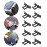 Pack of 10 Pcs Solar Mount Clip Solar Panel Water Drain Mount Plastic 30 MM / 35 MM / 40 MM - Image 3