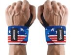 Premium Fitness Wrist Wraps for Weightlifting 18" - Heavy Duty Gym Wrap