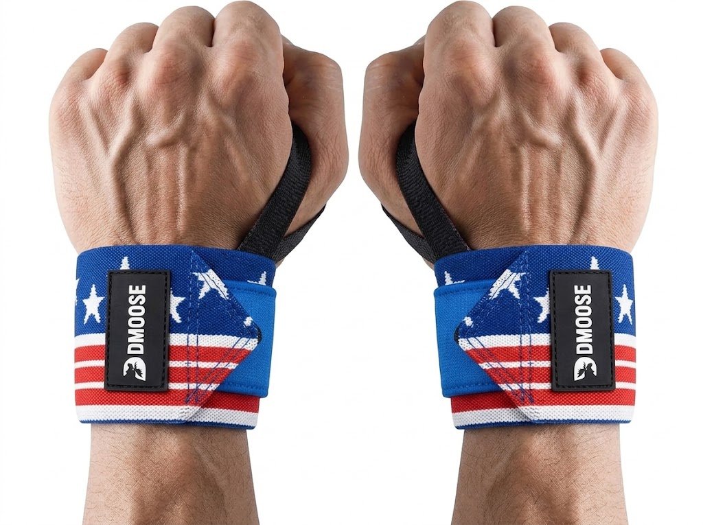 Untitled Premium Fitness Wrist Wraps for Weightlifting 18" - Heavy Duty Gym Wrap - Image 1