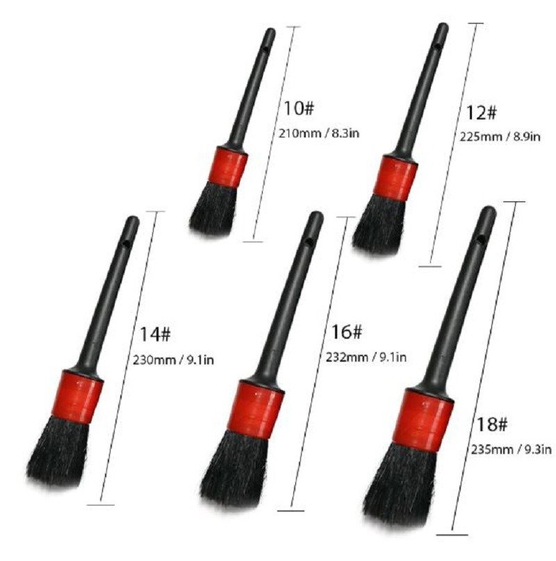 5pc Car Cleaning Tool Set Detail Brush - Image 2