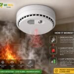 Ceiling Mounted Photoelectric Smoke Detector